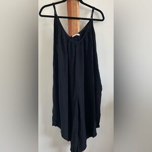 Millibon Black Maxi Skirt with pockets